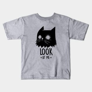 Cat - look at me Kids T-Shirt